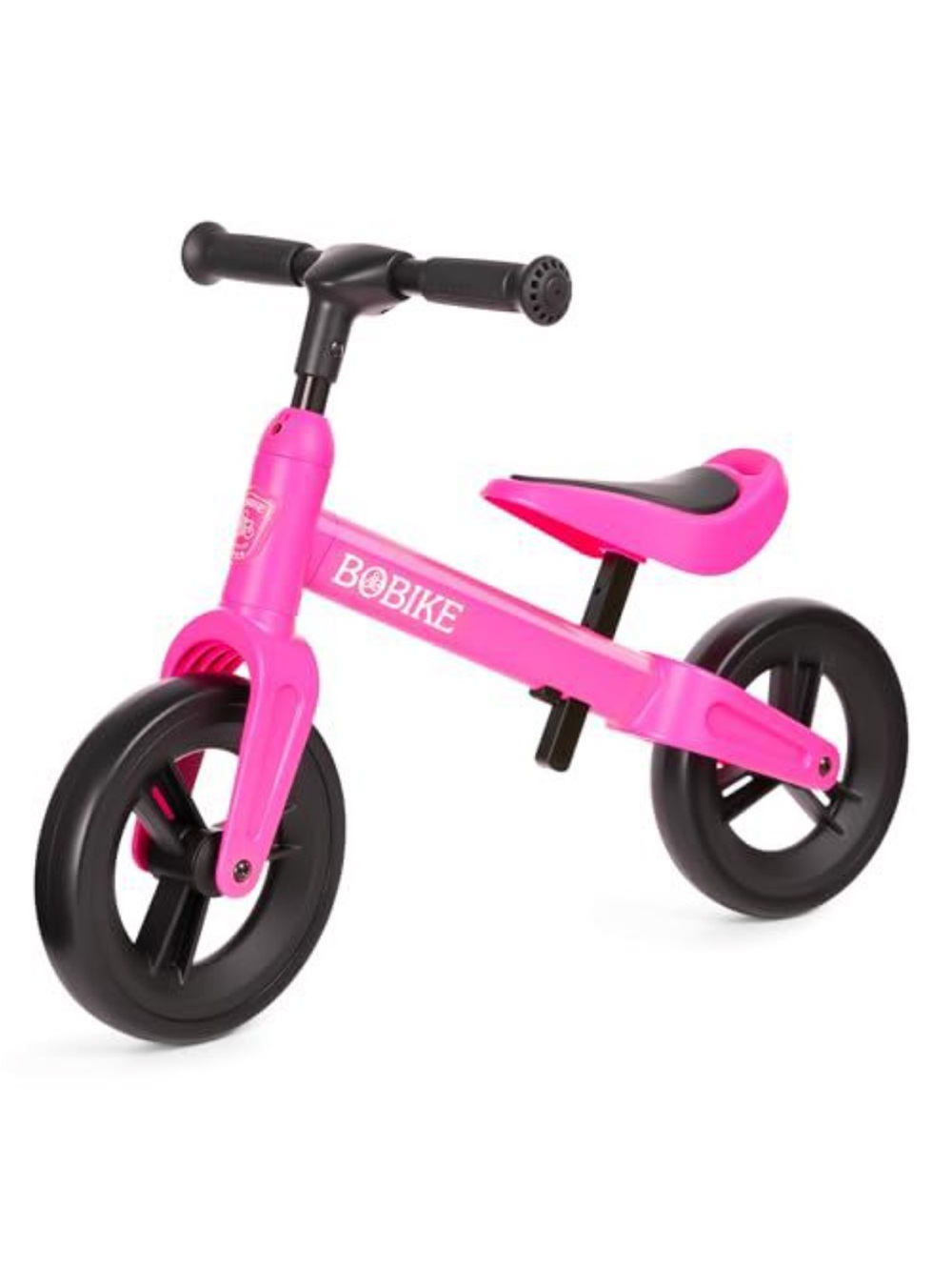bobike Hot Pink and Black No-Pedal Balance Bike